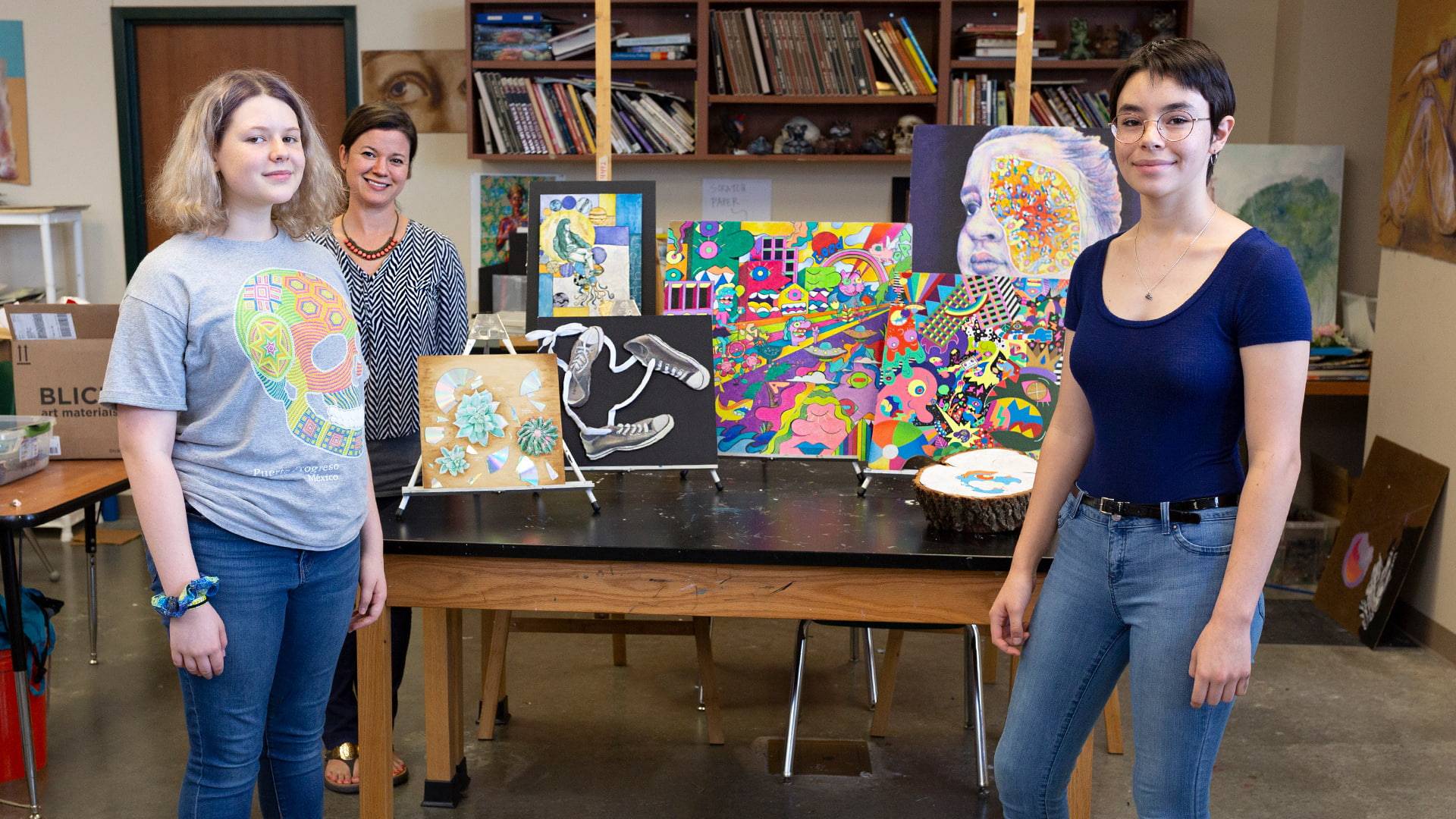 Talented high school artists win congressional scholarships to UHCL