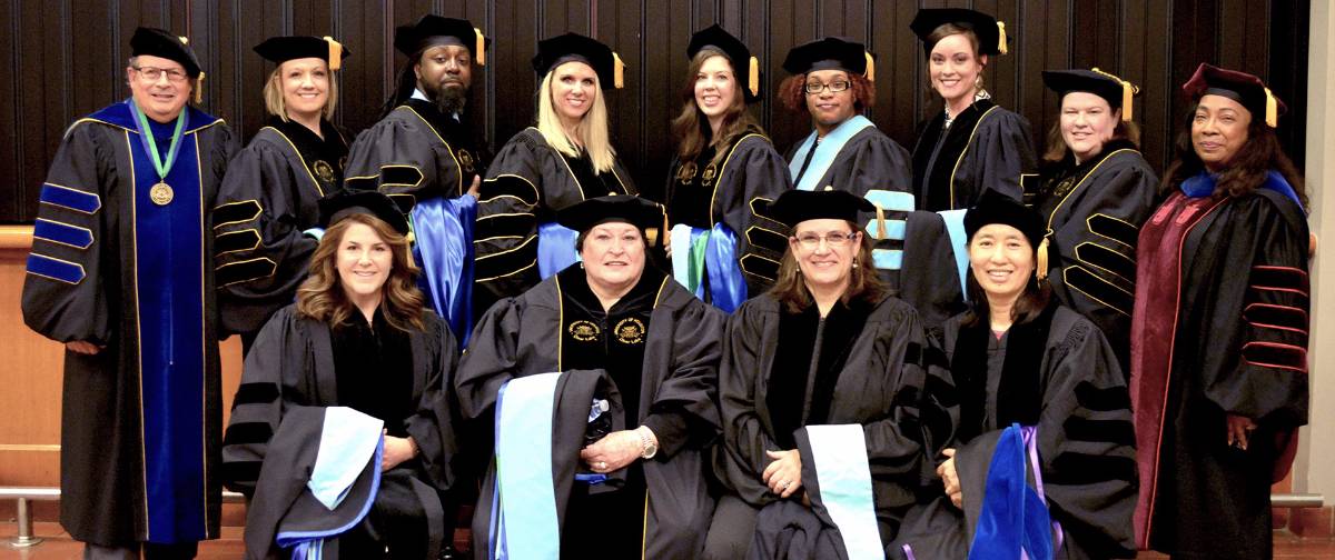 University of Houston-Clear Lake  UHCLCollege of Education celebrated its  newest doctoral graduates
