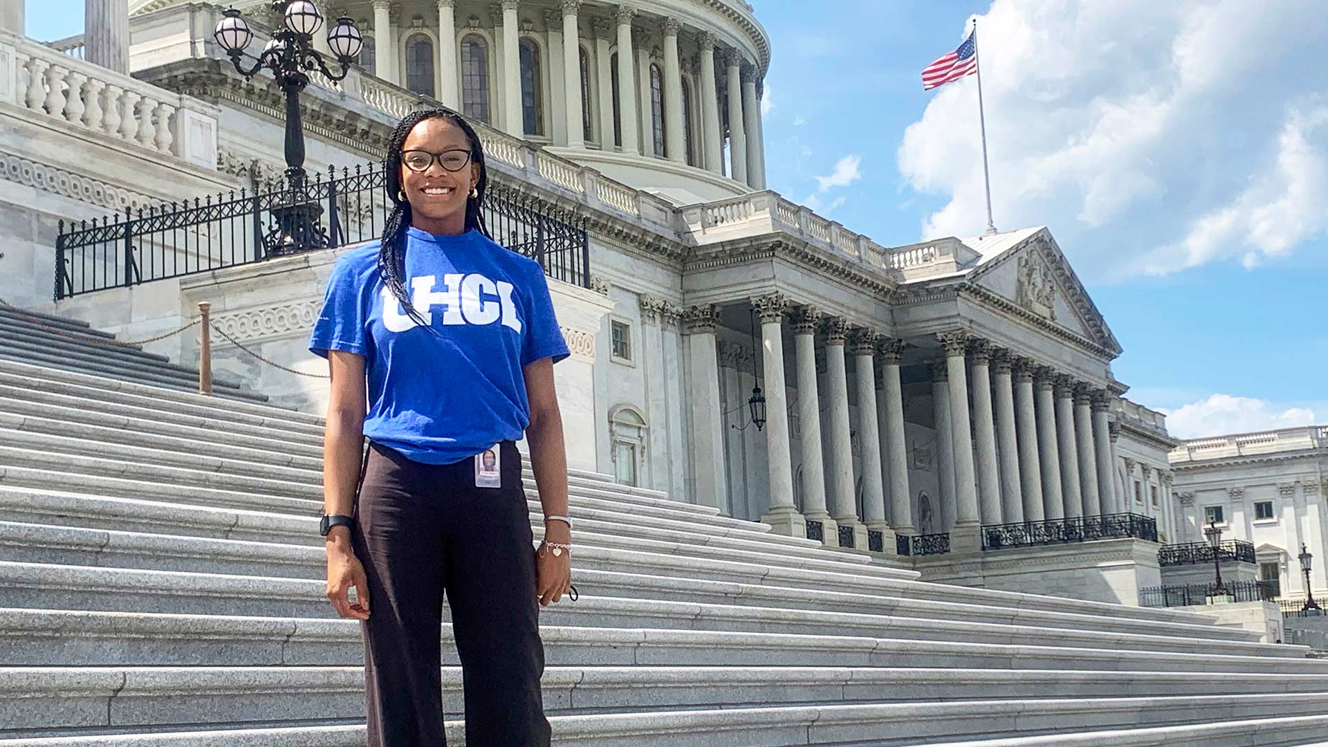 Congressional Black Caucus Foundation intern credits student org with opening doors