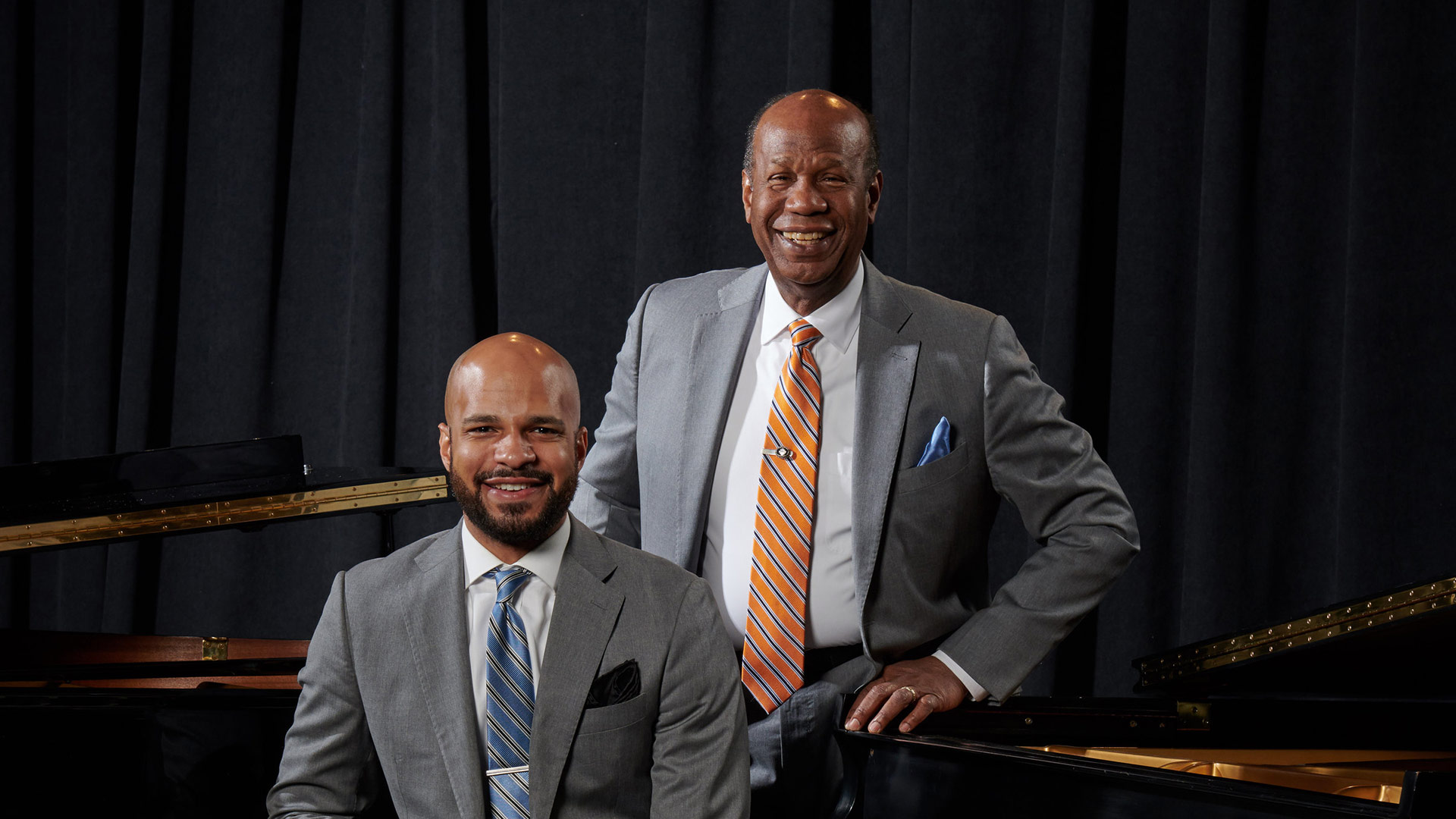Father-son piano duo ushers in holiday season at Bayou Theater