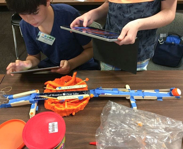 Middle schoolers learn engineering process in first Hawk STEAM Academy