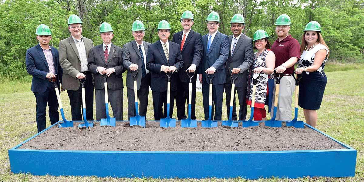 UHCL Pearland Campus health sciences facility groundbreaking