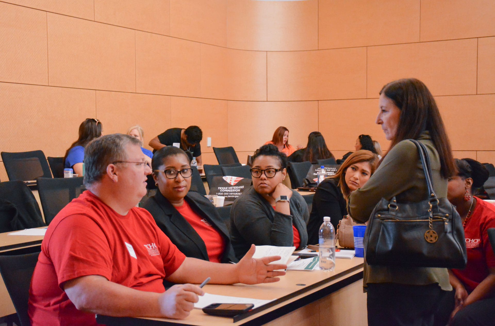 Houston professionals collaborate at UHCL workshop to improve service for veteran students 
